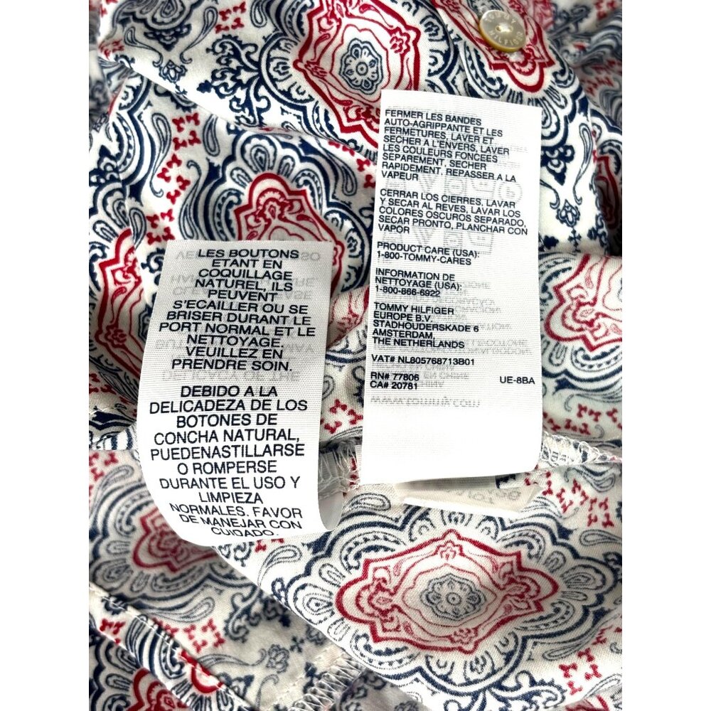 Tommy Hilfiger Womens M Button-Up Long Sleeve Shirt - Picture 6 of 10